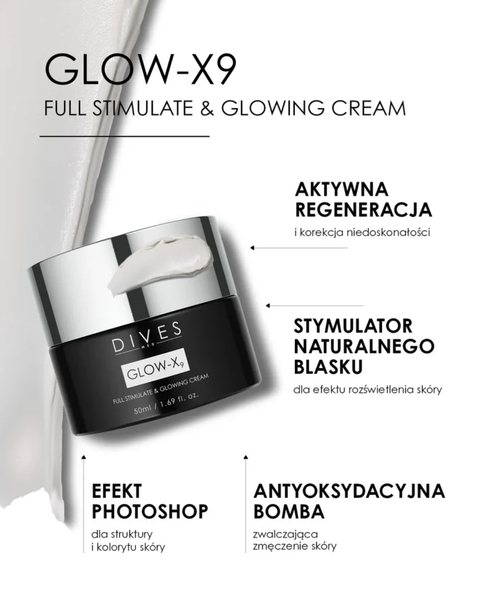 Glow X9- Stimulate & Glowing Cream - obrazek 3