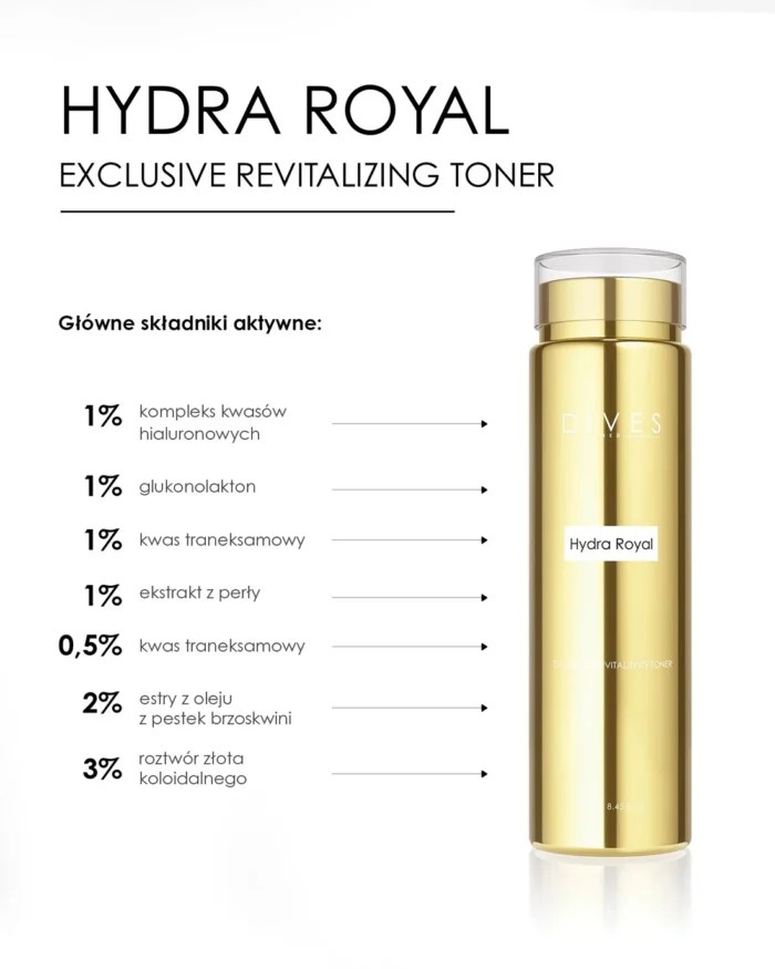 Hydra Royal Exclusive Revitalizing Toner - obrazek 2