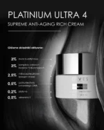 Platinum Ultra 4 Supreme Anti- Aging Rich Cream - obrazek 2