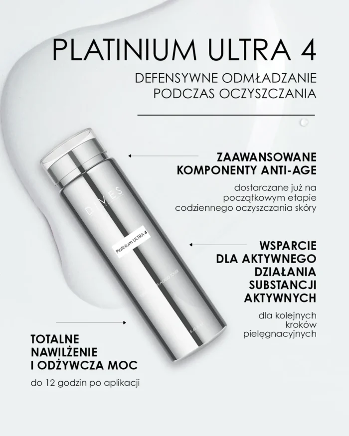 Platinum Ultra 4 Supreme Anti- Aging Toner - obrazek 3