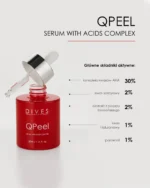 Q Peel Advanced Night Serum With Acids Complex - obrazek 2