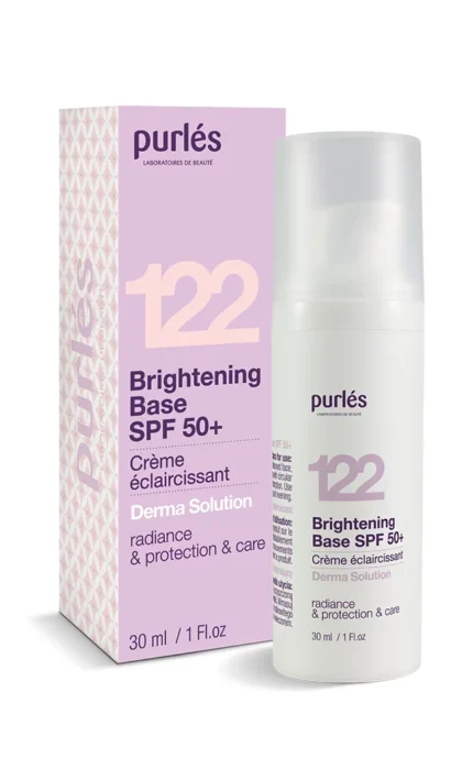 122 Brightening Base SPF 50+ Purles