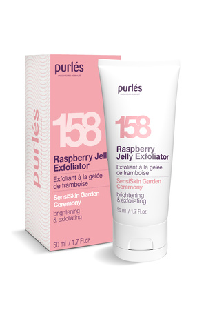 158 raspberry jelly exfoliator 158 Raspberry Jelly Exfoliator Purlés - obrazek 1