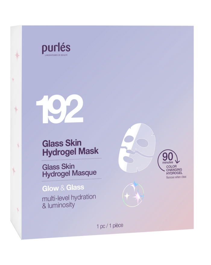 192 Glass Skin Hydrogel Mask 192 Glass Skin Hydrogel Mask Purlés - obrazek 1